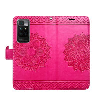Handyhülle Xiaomi Redmi 10 2022 Hülle Handy Tasche Schutzhülle Wallet Case Etui Pink