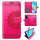 Handyhülle Xiaomi Redmi 10 2022 Hülle Handy Tasche Schutzhülle Wallet Case Etui Pink
