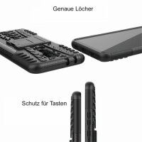 Schutz Hülle Xiaomi Handy Tasche Case Cover Silikon Schale Outdoor Handyhülle BF Xiaomi Redmi 9 Grün