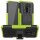 Schutz Hülle Xiaomi Handy Tasche Case Cover Silikon Schale Outdoor Handyhülle BF Xiaomi Redmi 9 Grün
