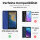 Handy Tasche ZTE Blade Hülle Schutzhülle Klapphülle Flip Case Buchhülle Etui TPU Blade A31 Lite Rosegold