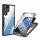 Handyhülle für Samsung Galaxy S21 Ultra – 360° Panzer Case mit Displayschutz Schwarz