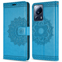 Hülle für Xiaomi 13 Lite Handyhülle Handy Tasche Klapphülle Wallet Case Etui Blau
