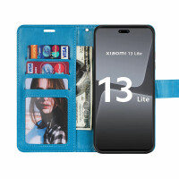 Hülle für Xiaomi 13 Lite Handyhülle Handy Tasche Klapphülle Wallet Case Etui Blau