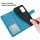 Hülle für Xiaomi 13 Lite Handyhülle Handy Tasche Klapphülle Wallet Case Etui Blau