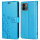 Hülle Xiaomi Redmi A2, Handy Tasche Handyhülle Flip Wallet Case Klapphülle Etui Blau