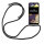Handy Hülle mit Band Schutzhülle Handykette Seil Silikon Handy Tasche mit Schnur LG K40 Schwarz