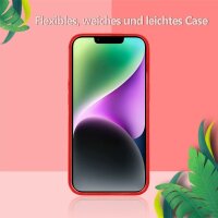 Handyhülle mit integrierter Magnet für iPhone 14 Pro Plus Max Hülle TPU iPhone 14 Pro Rot