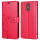 Handy Tasche ZTE Blade A32 Hülle Klapphülle Handyhülle Flip Cover Wallet Case Rot