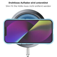 Hülle für Apple iPhone 14 Handyhülle Outdoor Case Cover Hellblau