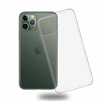 Handyhülle für Apple iPhone 11 Pro Max – Transparent Case + Panzerschutzglas