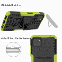 Schutz Hülle für Samsung Galaxy A22 Handyhülle Handytasche Outdoor Case Schale Galaxy A22 5G Grün
