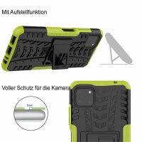 Schutz Hülle für Samsung Galaxy A22 Handyhülle Handytasche Outdoor Case Schale Galaxy A22 5G Grün