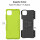 Schutz Hülle für Samsung Galaxy A22 Handyhülle Handytasche Outdoor Case Schale Galaxy A22 5G Grün