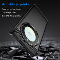 Carbon Hülle für Honor Magic5 Lite 5G Handyhülle Back Cover Handy Tasche Bumper
