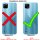 Schutz Hülle Realme, Ring Case Silikon Backcover Handy Tasche Outdoor Bumper TPU Realme C21