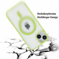 Handyhülle für Apple iPhone 14 – Magnet Case Mintgrün