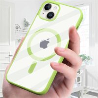 Handyhülle mit integrierter Magnet für iPhone 14 Pro Plus Max Hülle TPU iPhone 14 Mint Grün