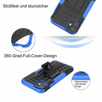 Handyhülle für Apple iPhone 11 – Panzer Cover Blau