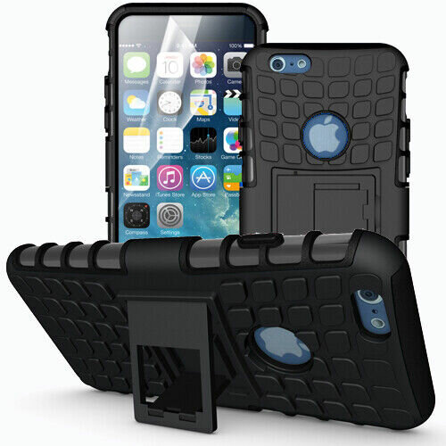 Handy Tasche für Apple iPhone Panzer Cover Case Schutz Hülle Etui Schale Bumper Apple iPhone 6 Plus / 6S Plus Grün