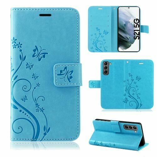 Handyhülle für Samsung Galaxy S21 5G Hülle Handy Tasche Flip Cover Case Etui TPU