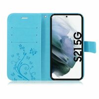 Handyhülle für Samsung Galaxy S21 5G Hülle Handy Tasche Flip Cover Case Etui TPU