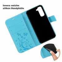 Handyhülle für Samsung Galaxy S21 5G Hülle Handy Tasche Flip Cover Case Etui TPU