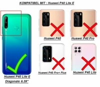 Outdoor Case Panzer Hülle Cover Huawei Handytasche Schutzhülle Handyhülle Handy Rot P40 Lite E