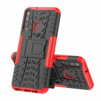 Outdoor Case Panzer Hülle Cover Huawei Handytasche Schutzhülle Handyhülle Handy Rot P40 Lite E