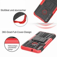 Outdoor Case Panzer Hülle Cover Huawei Handytasche Schutzhülle Handyhülle Handy Rot P40 Lite E