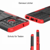 Outdoor Case Panzer Hülle Cover Huawei Handytasche Schutzhülle Handyhülle Handy Rot P40 Lite E