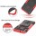 Outdoor Case Panzer Hülle Cover Huawei Handytasche Schutzhülle Handyhülle Handy Rot P40 Lite E