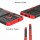Outdoor Case Panzer Hülle Cover Huawei Handytasche Schutzhülle Handyhülle Handy Rot P40 Lite E