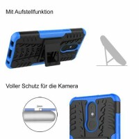 LG K30 2019 Hülle Outdoor Handy Tasche Case Cover Schutzhülle Handyhülle Schale