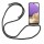 Handykette für Samsung Galaxy A32 5G – Handyhülle mit Band Schwarz