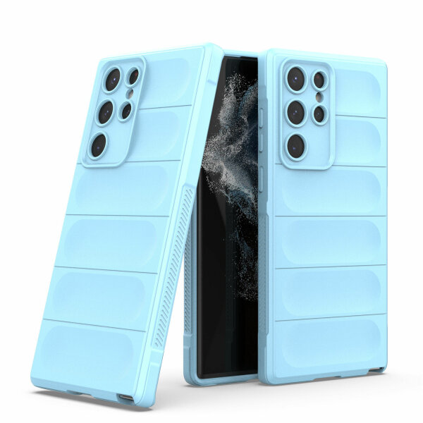 Hülle Handyhülle für Samsung Galaxy S22 Ultra - Schutzhülle Handytasche Case TPU