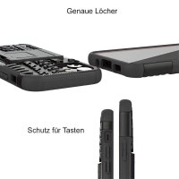 Handyhülle für Apple iPhone 12 Mini - Panzer Cover Schwarz