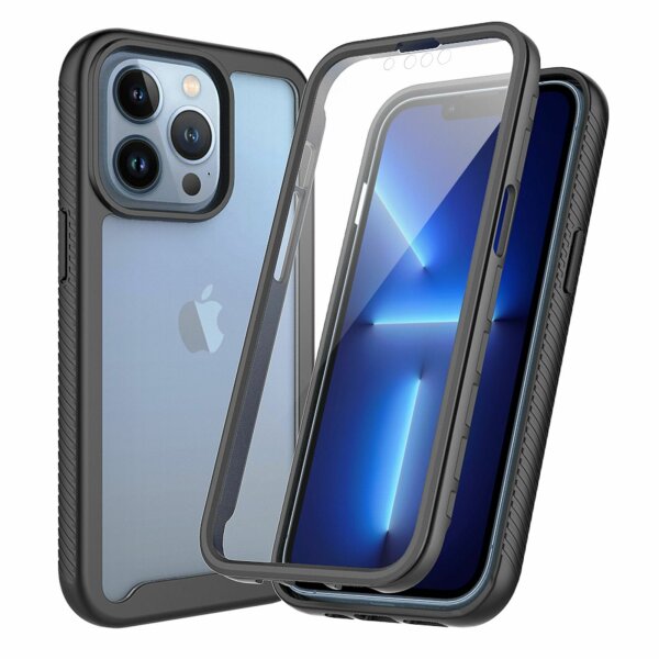 Handyhülle für Apple iPhone 13 Pro – 360° Panzer Case mit Displayschutz