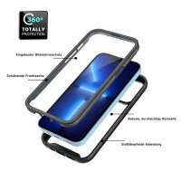 Handyhülle für Apple iPhone 13 Pro – 360° Panzer Case mit Displayschutz