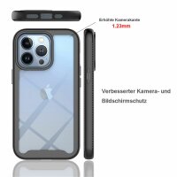 Handyhülle für Apple iPhone 13 Pro – 360° Panzer Case mit Displayschutz