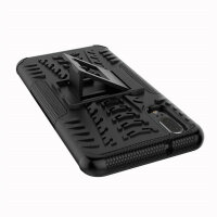 Outdoor Case Panzer Hülle Cover Huawei Handytasche Schutzhülle Handyhülle Handy Schwarz P20