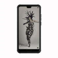 Outdoor Case Panzer Hülle Cover Huawei Handytasche Schutzhülle Handyhülle Handy Schwarz P20