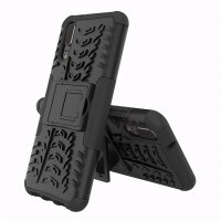 Outdoor Case Panzer Hülle Cover Huawei Handytasche Schutzhülle Handyhülle Handy Schwarz P20