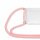 Handy Hülle mit Band Schutzhülle Handykette Seil Silikon Handy Tasche mit Schnur Nokia 5.4 Rosa