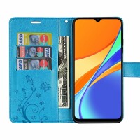 Hülle Xiaomi Redmi 9C, Handy Tasche Handyhülle Schutzhülle Flip Case Klapphülle