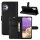 Handy Tasche für Samsung Galaxy Cover Case Buch Klapp Schutz Hülle Etui Wallet Samsung Galaxy A32 4G SM-A325F Schwarz