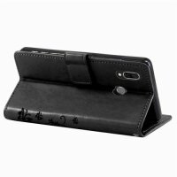 Huawei P-Smart 2019 Handy Tasche Handyhülle Wallet Schutz Hülle Blumen Cover Neu