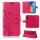 Huawei Hülle Handy Tasche Handyhülle Wallet Case Schutzhülle Blumen Mappe Etui  Huawei P-Smart 2021 Pink