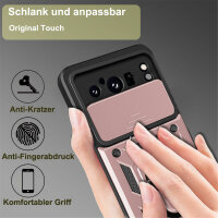 Outdoor Panzer Hülle Google Pixel 8 Pro Handyhülle mit Kameraschutz Ringhalter Rosegold