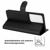 Handyhülle für Samsung Galaxy S21 Ultra 5G Hülle Handy Tasche Flip Case Etui TPU